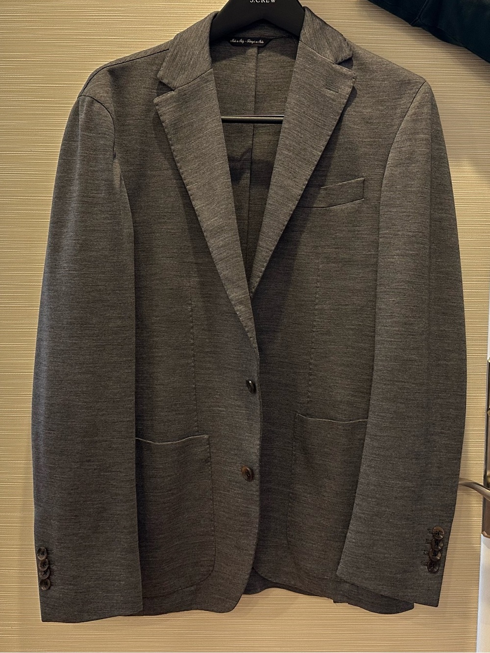 Saks Fifth Avenue Gray Men's Knit Blazer Size M